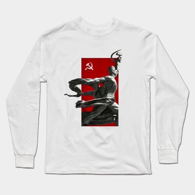 soviet Long Sleeve T-Shirt by purplecrowshub